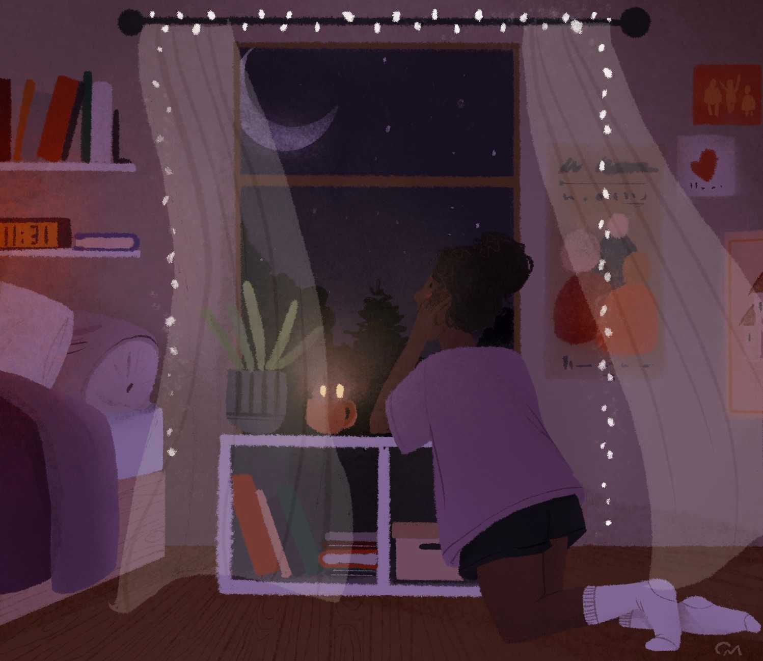 A little spooky illustration for Halloween