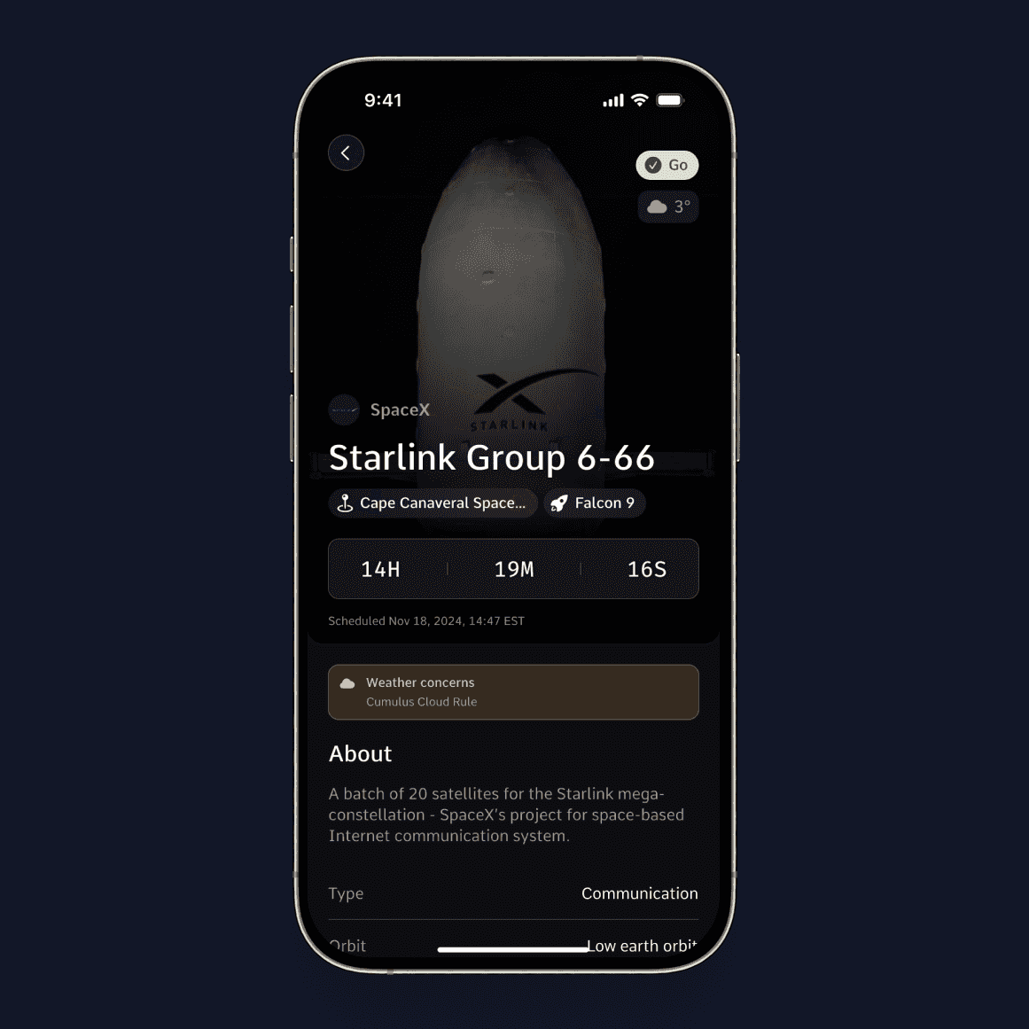 [Fig.9] Snapshot from the launch screen.