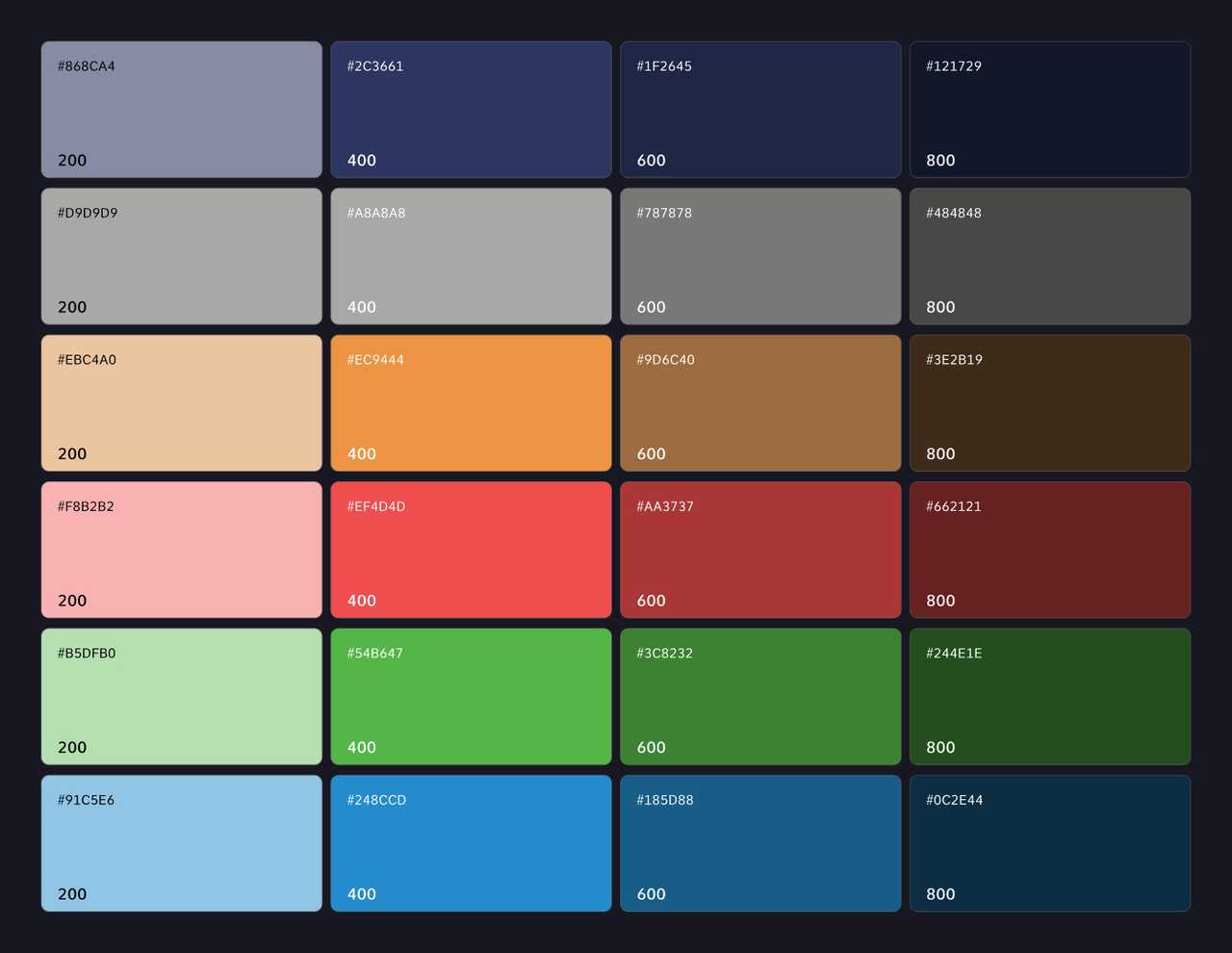 [Fig.4] Moonwalk color palette.